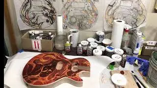 Scott J. Morgan - Fine Art Custom Painted Guitars