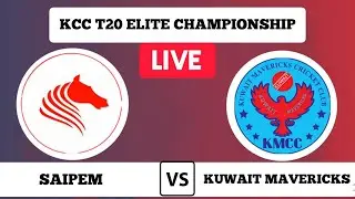 KUWAIT MAVERICKS VS SAIPEM | KM VS SAI LIVE SCORES | KCC T20 ELTE CHAMPIONSHIP 2022