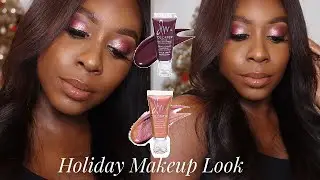 HOLIDAY GLAM MAKEUP FOR BLACK WOMEN & BROWN SKIN  2020 FT. DANESSA MYRICKS COLORFIX !