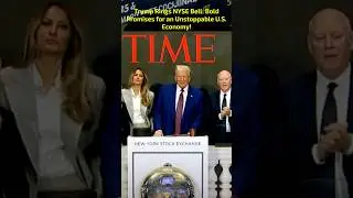 Trump Rings NYSE Bell: Bold Promises for an Unstoppable U.S. Economy!