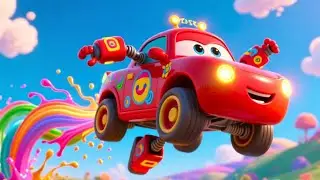 Vroom Vroom Car Journey 🚗 | Fun Travel Song for Kids | Sing Along Ride