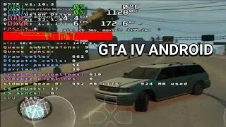 GTA IV on GameHub PC Emulator Test - Mediatek 6080 Android