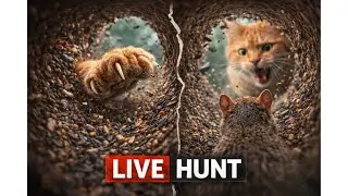 Your Cat's New Obsession &ndash; Live Hunting Tunnel Action and Feeder Madness