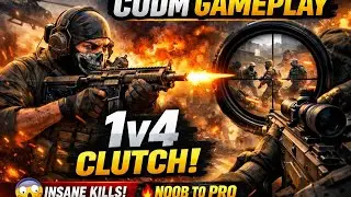 CODM Pro Gameplay 💀 | Sab Shock Ho Gaye #CODMobile #CODMGameplay