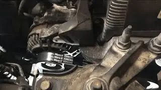 Установка и натяжение ремня ГРМ Honda Civic