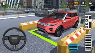 Master of Parking: SUV &ndash; Red Range Rover Test Drive Gameplay [Android & iOS]