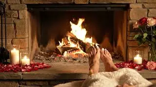 Romantic Fireplace Sounds &middot; Ease Emotional Stress, Calm the Heart &middot; Deep Cozy Comfort