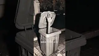 AI CCTV Footage &mdash; Strange Shadow on Rooftop | AI-Generated #ytshorts #shorts