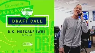 DK Metcalf Gets The Call from John Schneider & Pete Carroll | 2019 NFL Draft