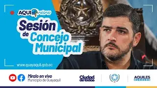 #EN VIVO 🔴 SESIÓN DEL CONCEJO MUNICIPAL DE GUAYAQUIL # 147 -18 DICIEMBRE 2025 #GUAYAQUIL