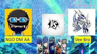 Digimon TCG | NGO DM AA vs Vee Bro - 3rd Webcam Digi-Duel | Digimon Conquest Round 1 - Set 5 Format