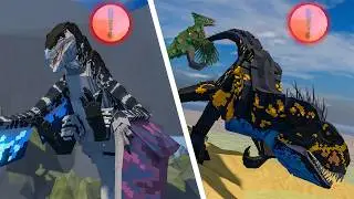 Jurassic Blocky NEW Mutadon & Scorpios Rex HEAVY Attack's !