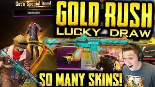 GOLD RUSH LUCKY DRAW! SO MANY NEW SKINS!