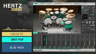 Hertz Drums  👉BLUE PACK DRUM SAMPLES