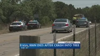 Man killed in single-vehicle crash near Lago Vista