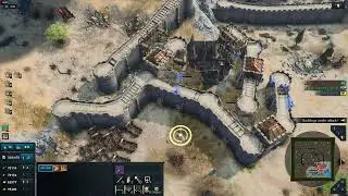 Age Of Empires 4 | 1v2 INSANE Battle | HRE Takes on Lancaster & Ottomans