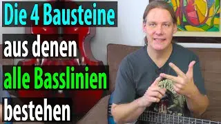 Eigene Basslinien erstellen mit diesen vier Bausteinen: So schreibst und komponierst du Basslinien