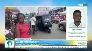 Sanitation Crisis in Ho: Choked Gutters Spark Flood Concerns