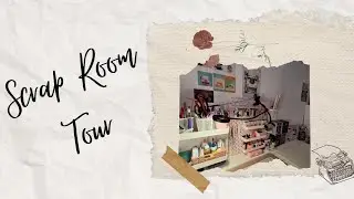 Scrap Room Tour!!!!! Bienvenue dans mon univers cr&eacute;atif !!! 💜🩷   #scraproom