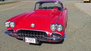 1958 Chevrolet Corvette Fuel Injected walk around