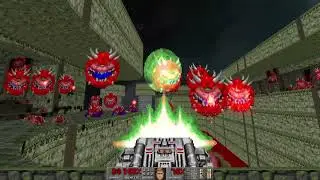 DOOM II - New Map - Trial of the  Blood Witch - UV