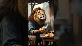 emotional Lion crying 😭😭
