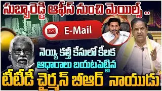 కల్తీ కేసులో కీలక ఆధారాలు బయటపెట్టిన బీఆర్ నాయుడు 😱 TTD Chairman BR Naidu Reveal  Shocking Fact