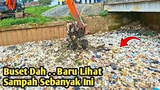 Ngeri || Disini Biang Kerok Banjir || Puluhan Ton Sampah Menyumbat Kali Dawuan || Normalisasi Kali