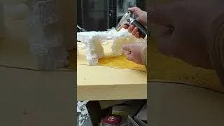 Working with styrofoam #terrain #crafting #wargaming #tabletopgaming #miniature #diorama