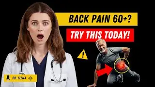 Back Pain After 60: Safe Core Routine That Actually Works | Senior Health Tips