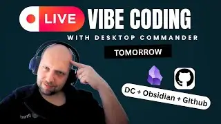 Кодирование Vibe с помощью Desktop Commander: документация кода + Obsidian + GitHub