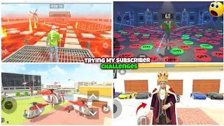 Indian Theft Aura Simulator New Update All Challenge | Trying My Subscribe Challenge |Gta5 Challenge