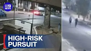 Hour long pursuit across Adelaide | 9 News Australia