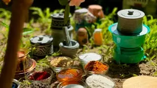 Whole Miniature Food In The Mini Forest | Perfect Chicken Biryani | ASMR Tiny Forest Cooking
