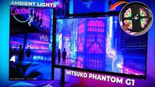 Best Monitor Ambient Lights In India? Mitsuko Phantom G1 ScreenSync Honest Review! [HINDI]