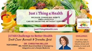 Just 1 Thing 4 Health [Dr. Chris Miller] Technique to reduce stress immediately