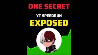 YT Speedrun Exposed!! #shorts #youtubegrowth #ytspeedrun
