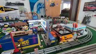 The Pennsylvania Flyer making it's rounds #subscribe #modeltrains 