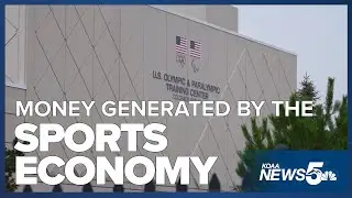 Money generated by the sports economy in Colorado Springs