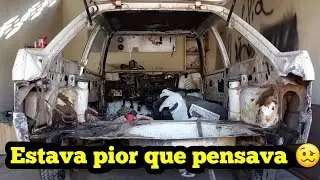 Escort Hobby 1991 1.8 AP, EP09: Troca do Painel traseiro Part 01