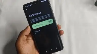 Redmi A2 - Enable Dark Mode | How To Use Dark Mode In Redmi A2 | Dark Mode Settings
