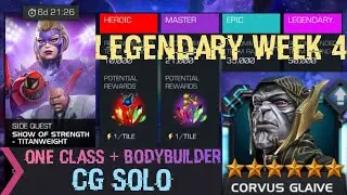 SHOW OF STRENGTH - TITANWEIGHT : MCOC Side Quest Legendary Difficulty Week 4! CG Solo!!