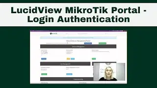 LucidView MikroTik Portal -  Login Authentication