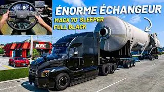 🚨LIVRAISON D'UN &Eacute;NORME &Eacute;CHANGEUR DE CHALEUR ! (American Truck Simulator/ATS)