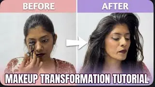 How to do simple makeup | #makeup #youtubeshorts #makeuptutorial #eyemakeup #shorts #viral #trending
