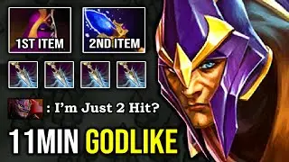 EPIC 11Min Godlike Offlane Silencer Crazy Steal Max INT 2 Hit Deleted Anyone Top Immortal 9K DotA 2