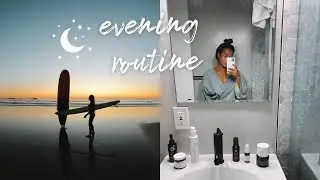 fall/early winter evening routine in southern California