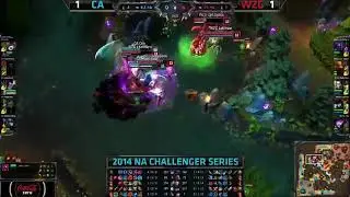 CA Mancloud Yasuo VS WZG Babyzeus Orianna Game 3 Highlights   2014 NA CS Summer HQ
