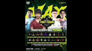 YG ပွဲကြည့်ကြမယ် | 2025 Pubg Mobile Fight FusionInvitational S2 | Day 1 (Watch Party) #yg