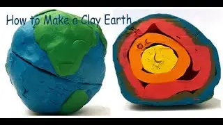 Clay Model Inside The Earth, Easy Science Project- By Scienceopedia